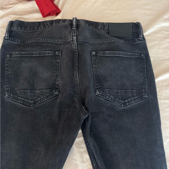 All Saints Black Slim Men's Jeans - Picture 2 of 3